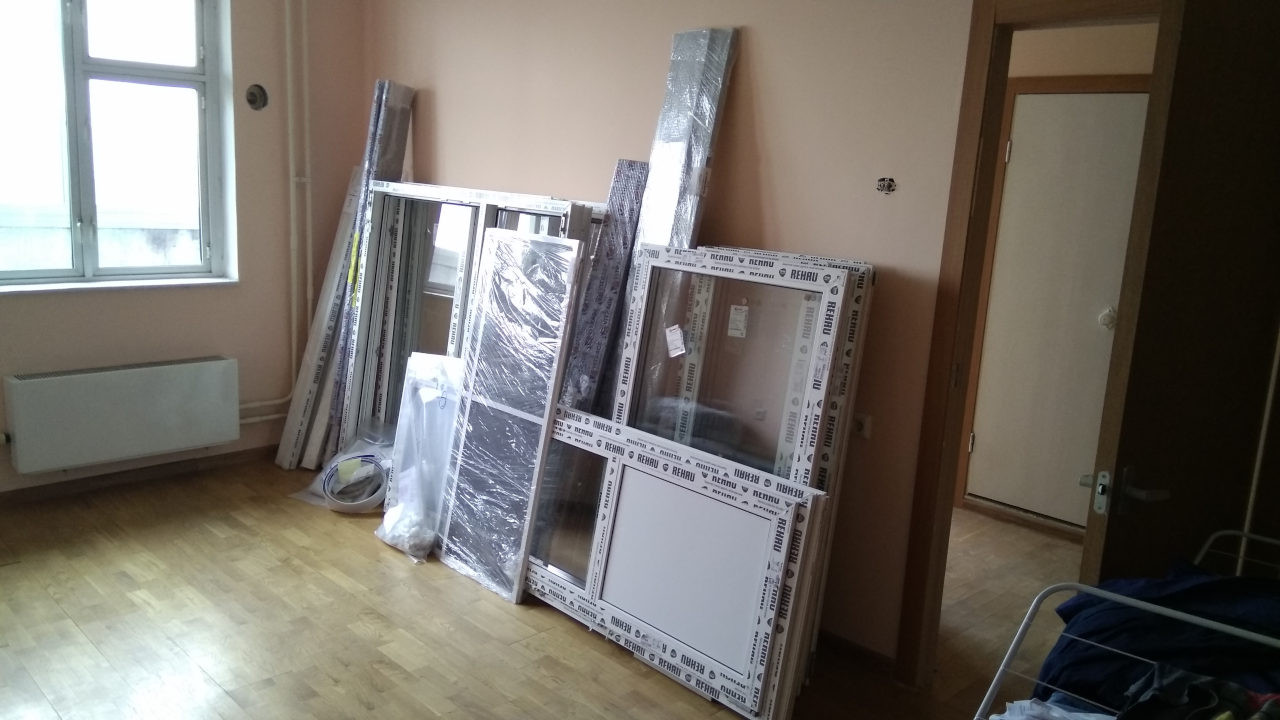 Замена входной двери и окон