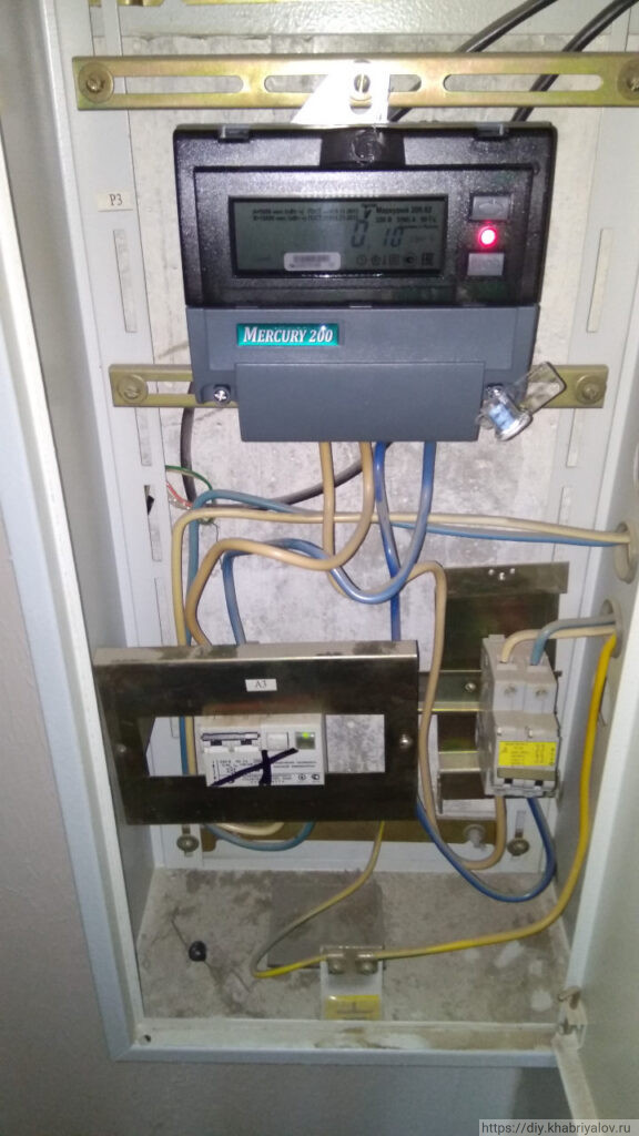 Новый счётчик электроэнергии Mercury 200