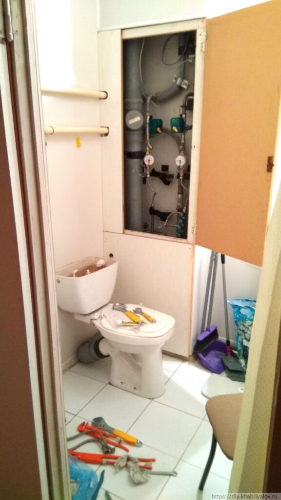 Замена счетчиков горячей и холодной воды ITELMA