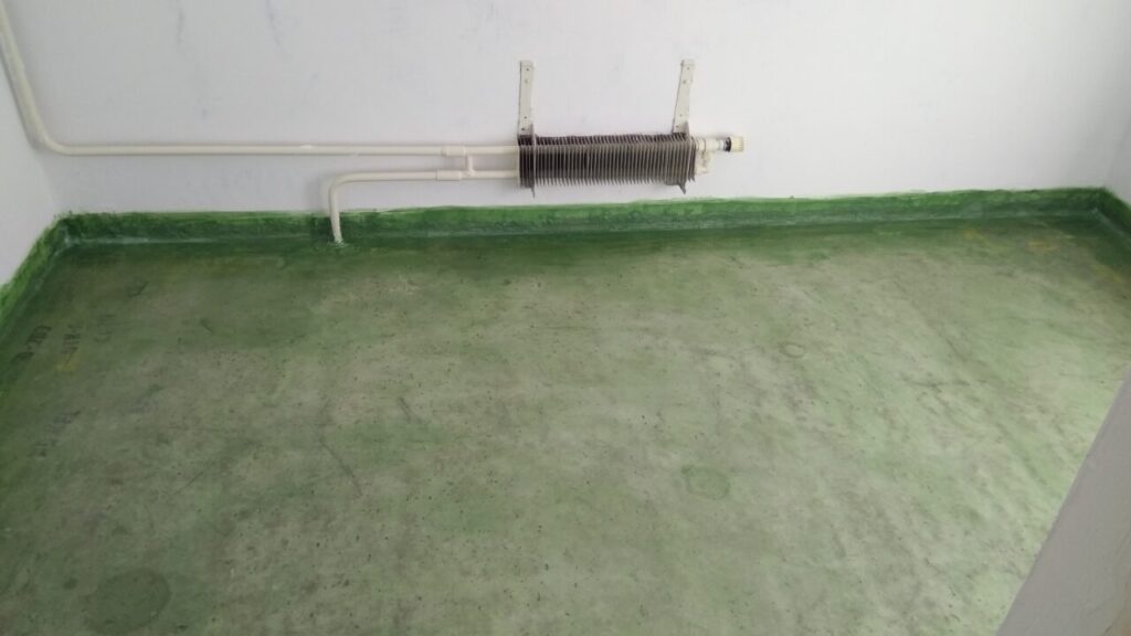 Гидроизоляция вокруг трубы отопления