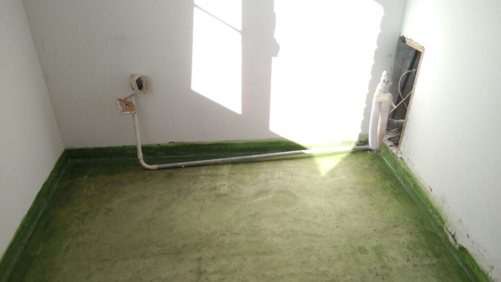 Оперативная переделка угла в процессе гидроизоляции