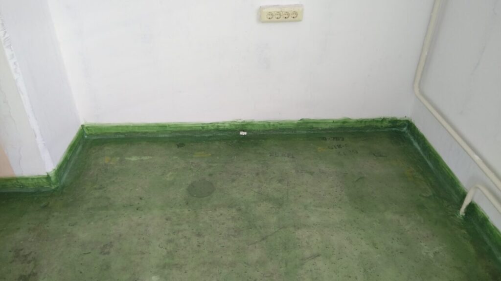 Гидроизоляция после полного высыхания