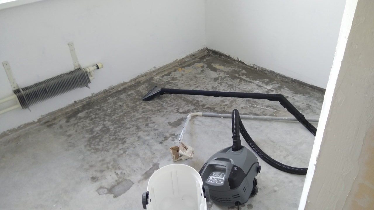 Мойка пола кухни