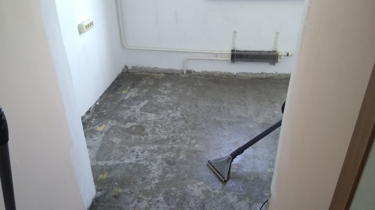 Небольшой пост про уборку во время ремонта