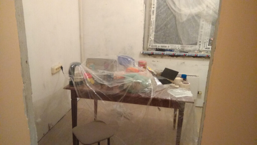 Подготовка кухни к ремонту