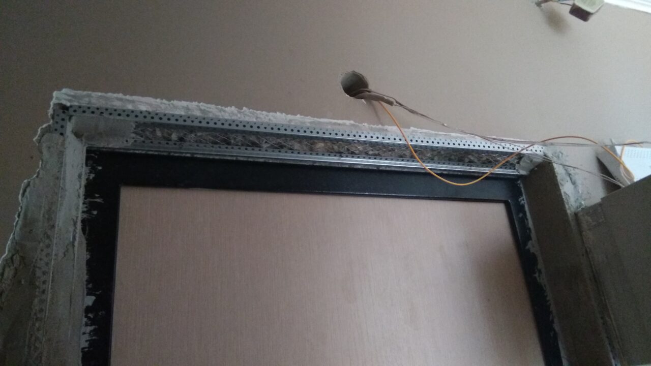 Ремонт в прихожей. Часть 2. Дверные откосы