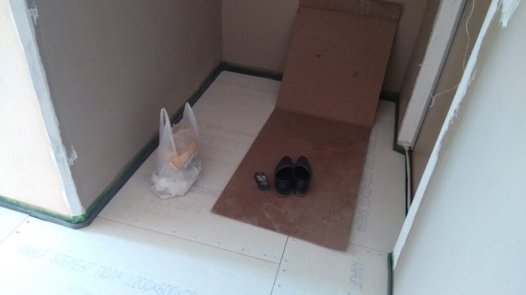 Суперпол в прихожей