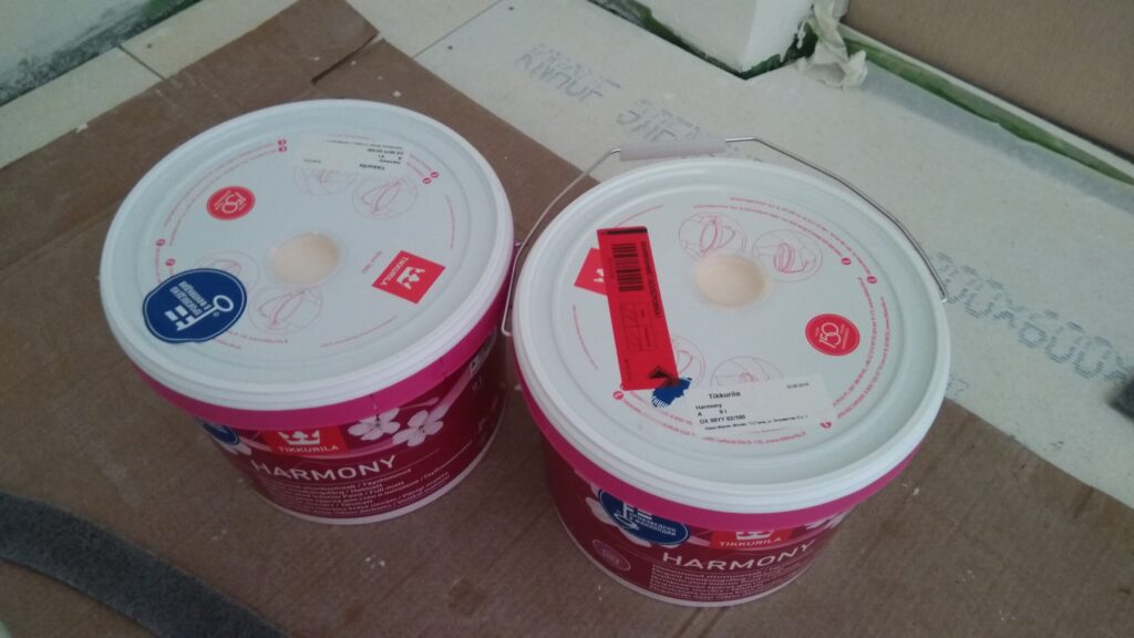 Вёдра с колерованной краской Tikkurila Harmony